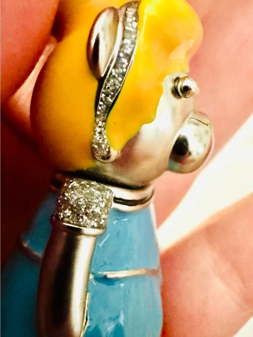 Disney x Coach Cinderella Bear Bag Charm (Style No. C0266) - Like New
